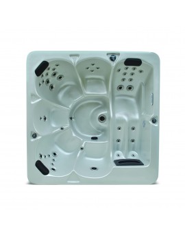 Spa 6 personnes style six 2120 x 2120 x 900 mm