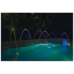Arcs d'eau lumineux Magicstream Laminar LED : l'unité