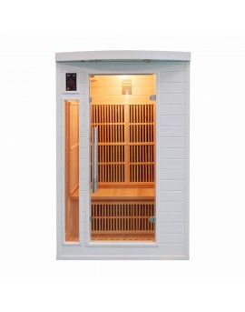 Sauna Infrarouge SOLEIL BLANC - 2 Places