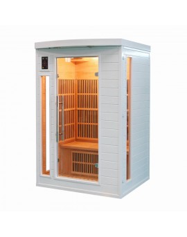 Sauna Infrarouge SOLEIL BLANC - 2 Places