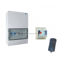 Coffret électrique Jumbo filtre+projecteur 300W+météo M avec disjoncteur électronique CP330MRI