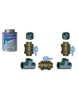 Kit By-Pass chauffage Ø 32