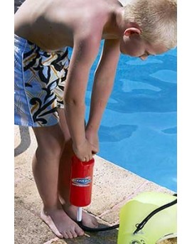 Pompe à main double action 29 cm x 10 cm