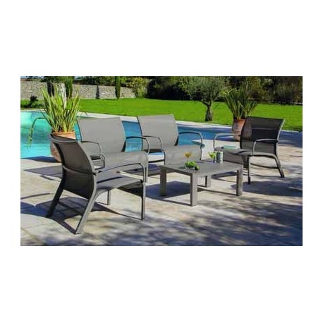 Set lounge linea taupe