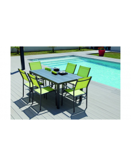 Lot de 6 fauteuils empilables Thema