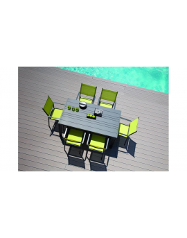 Lot de 6 fauteuils empilables Thema