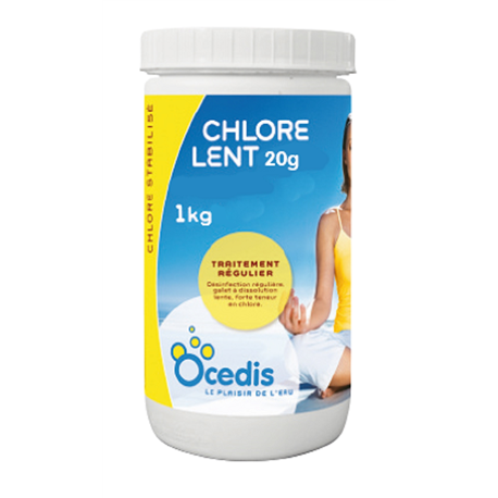 Chlore lent 20 g