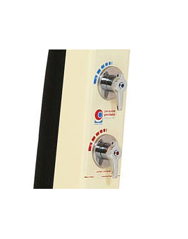 Douche solaire courbe Giordano 20 L couleur Bleu