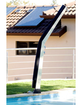 Douche solaire courbe Giordano 20 L couleur Bleu